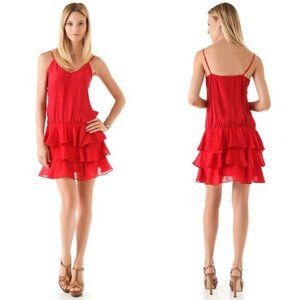 NWT Beyond Vintage Amaryllis Tier Cami Mini Dress